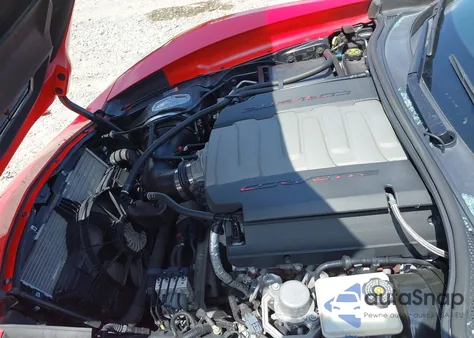 2014 Chevrolet Corvette Stingray Z51 из США, поврежденный, VIN 1G1YM2D78E5114342